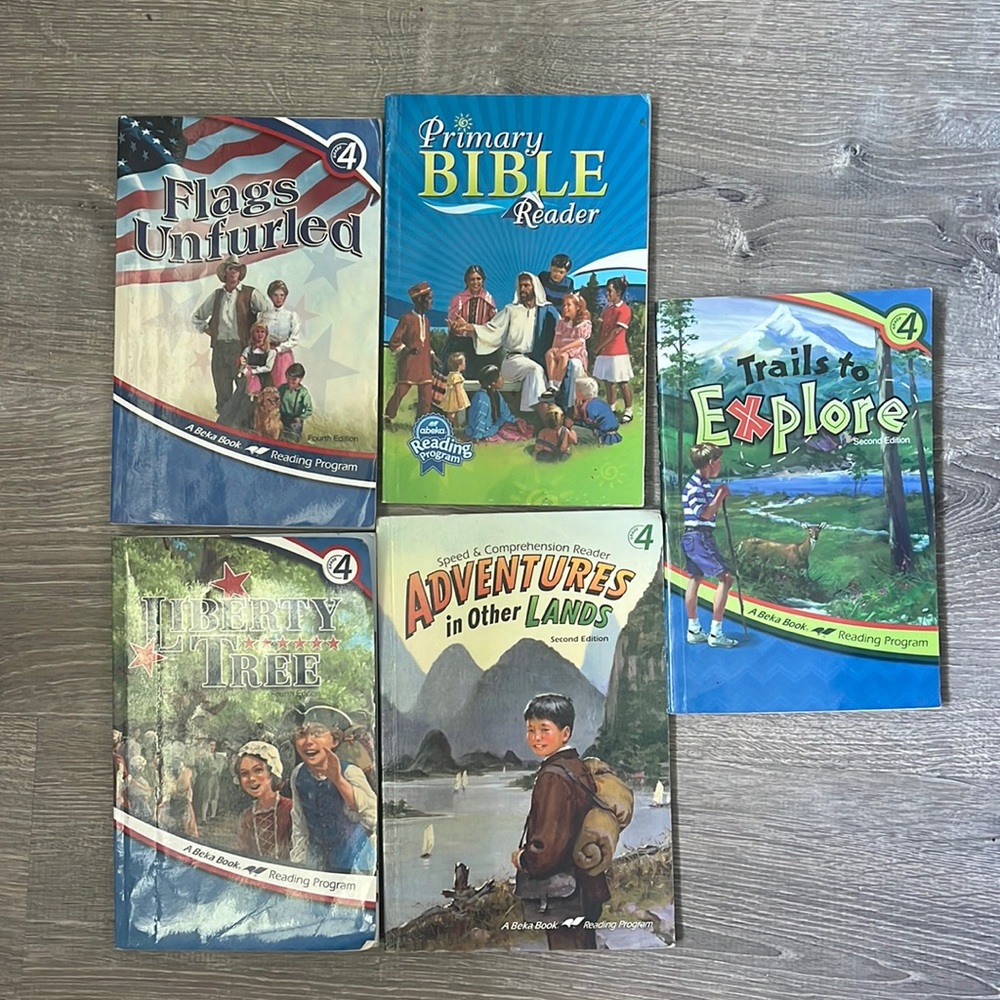 A Beka books, grade 4